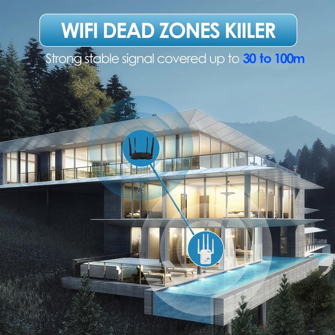 300Mbps WiFi Repeater / Router Range Extender 3-in-1 - Image 2