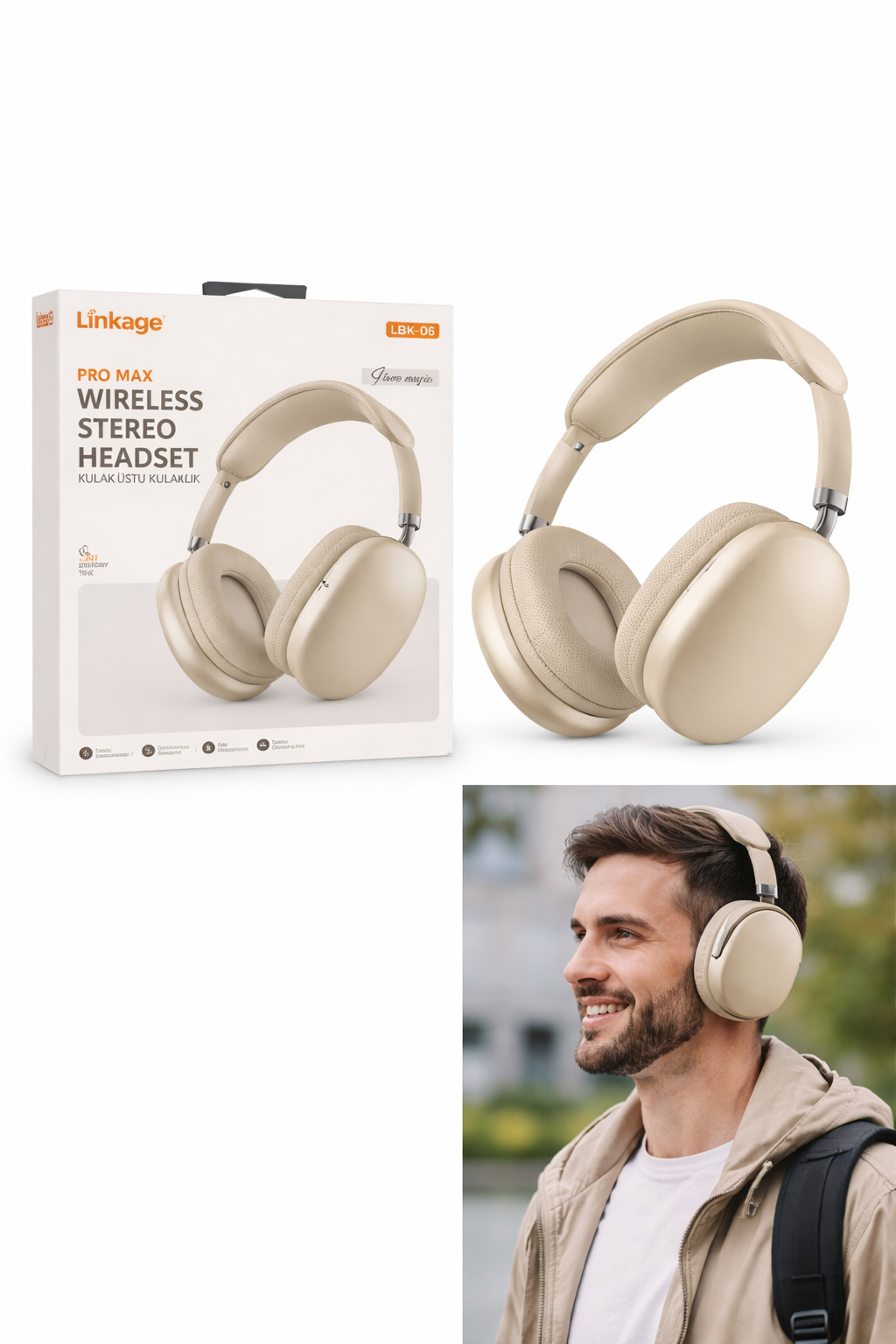 Wireless Bluetooth Headphones – Istanbul Quality - Image 6