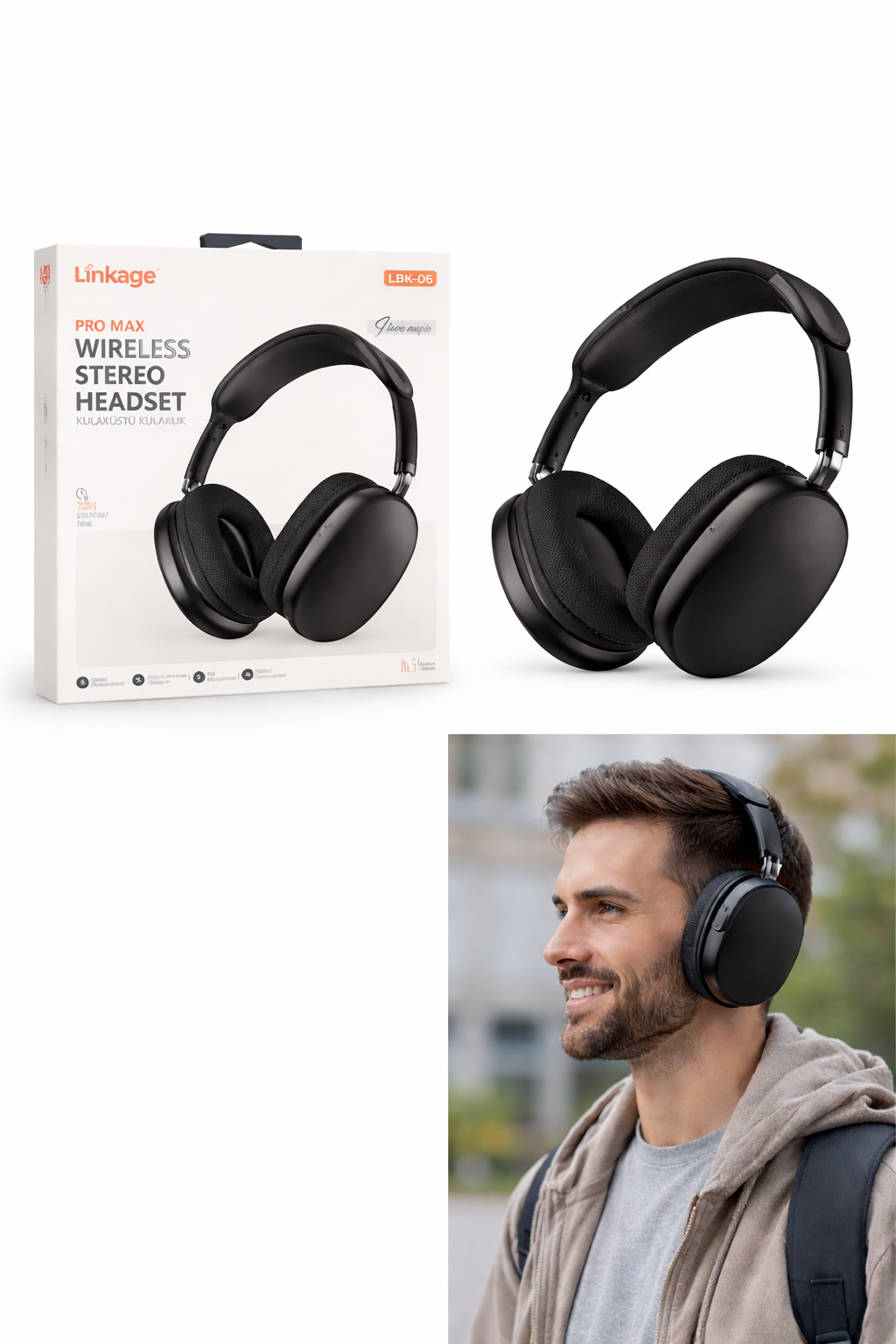 Wireless Bluetooth Headphones – Istanbul Quality - Image 4
