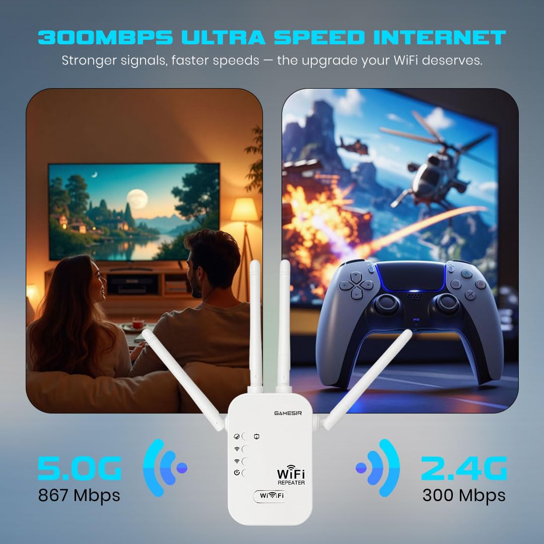300Mbps WiFi Repeater / Router Range Extender 3-in-1 - Image 6